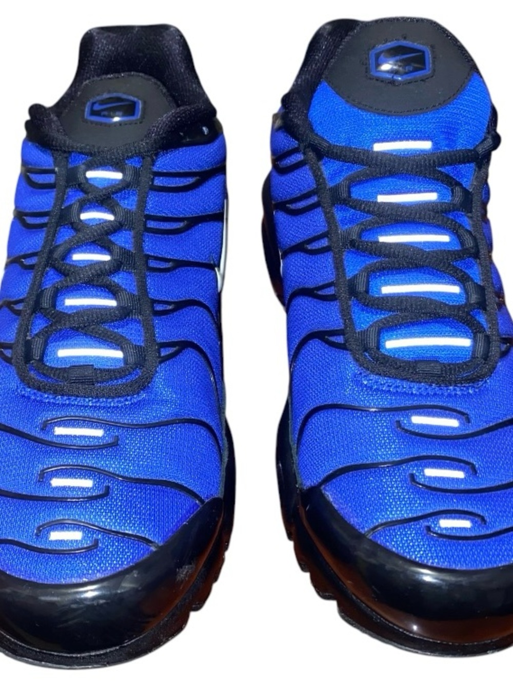 Nike Air Max Plus TN Hyper Blue Black Mens Athletic Shoes Size 12 FQ7331-001 - Picture 3 of 9